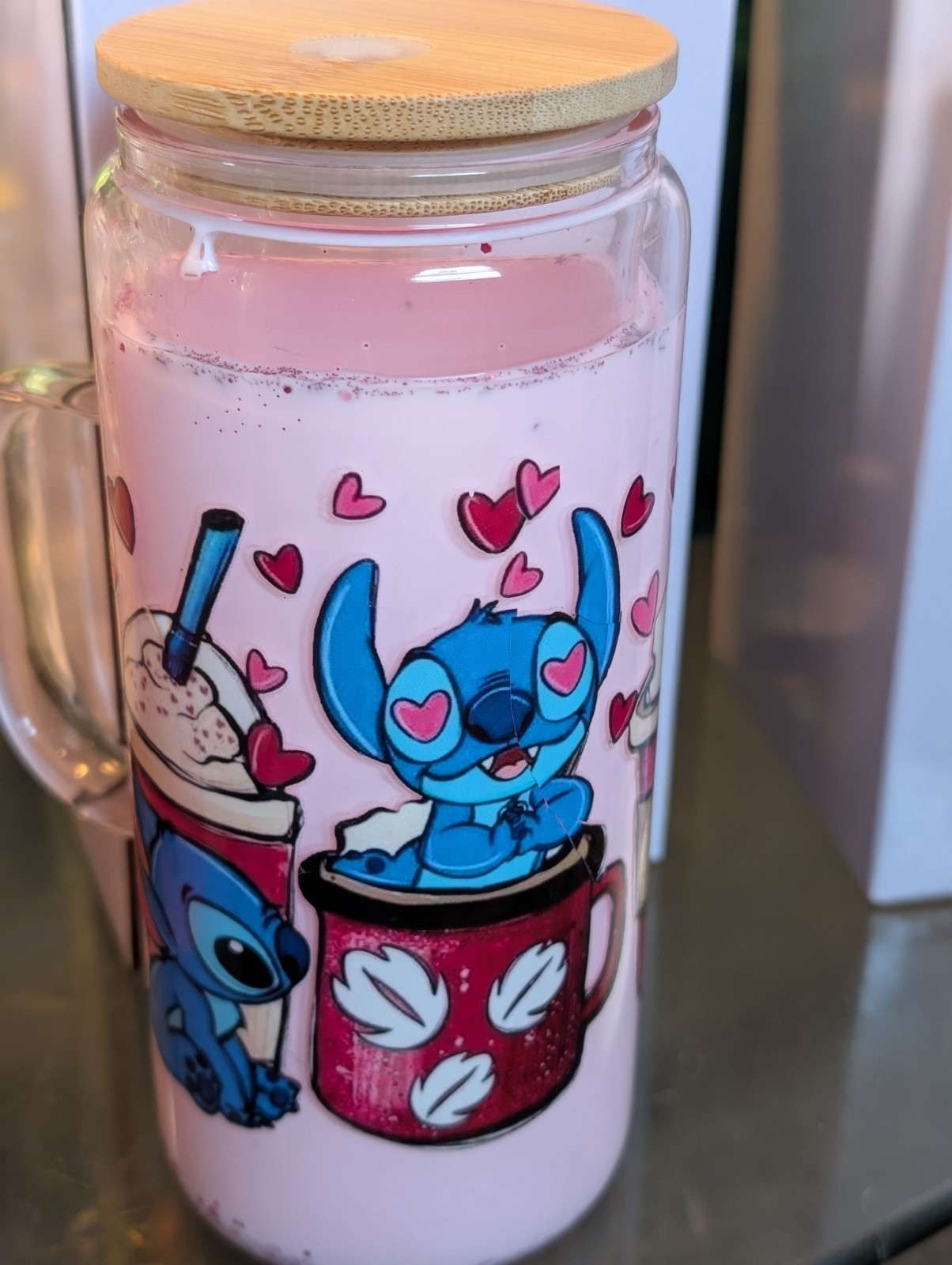 KayzCharmzz snow globe tumbler handmade gift Cleveland